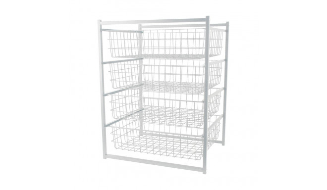 DRAWER BLOCK 70X45X55CM 4-LAYER