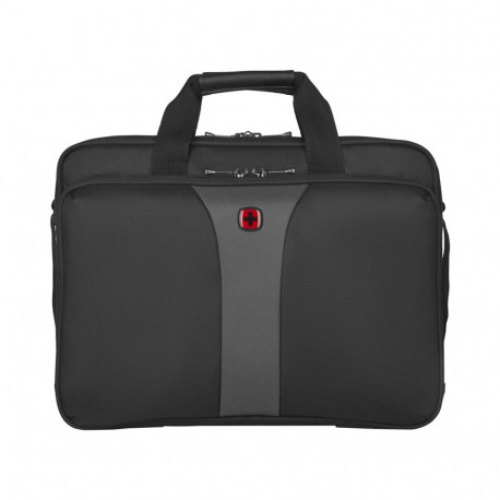 Wenger Legacy 16" Double Gusset Computer Case Black/Gray (R) 600648