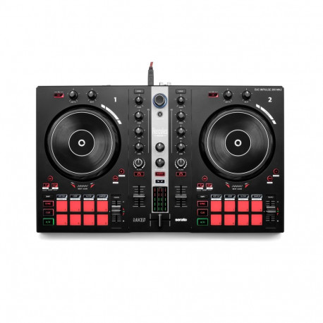 Hercules dj-kontroller DJ Essentials Kit kõlaritega USB-ühendusega