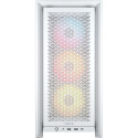 Corsair PC Case | Frame 4000D RS ARGB Modular | White | Mid-Tower | Power supply included No