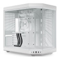 Hyte Y70 Snow White ATX case with panoramic window, white