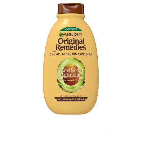GARNIER ORIGINAL REMEDIES champú aceite de aguacate y manteca de karité 400 ml