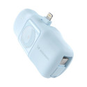 Wozinsky WF16-YLS 5000mAh 15W Lightning Mini Power Bank with Built-in USB-C Cable and Apple Watch Ch