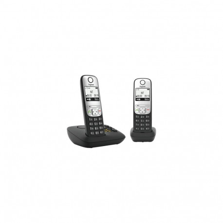 Gigaset telefon A690A Duo, must