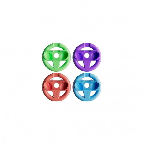 Oniverse Pack of 4 Racing wheel controller holders - Orange/Blue/Green/Purple (SWITCH 2)