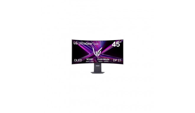 LG UltraGear computer monitor 114.3 cm (45&quot;) 5120 x 2160 pixels OLED Black