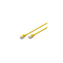 Digitus CAT 6A F-FTP Slim patch cable, 1m, yellow