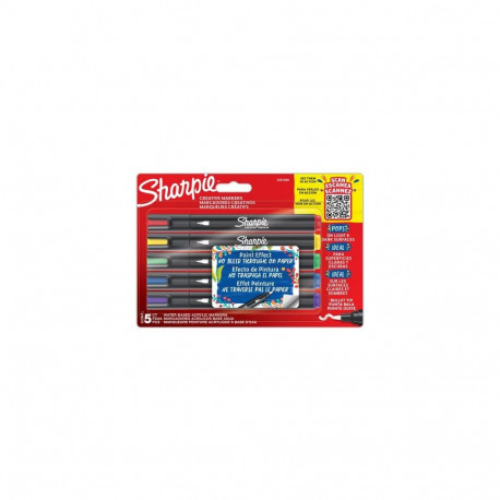 Sharpie Creative Marker Acrylic Paint Pens - 5 pcs.