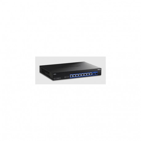 Trendnet TEG-S7102 network switch Unmanaged 10G Ethernet (100/1000/10000) Desktop Black