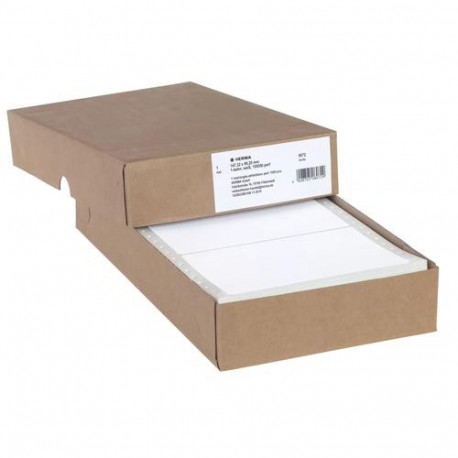 HERMA Computer labels continous 147.32x99.2 mm 1 row white perforated paper matt 1000 pcs.