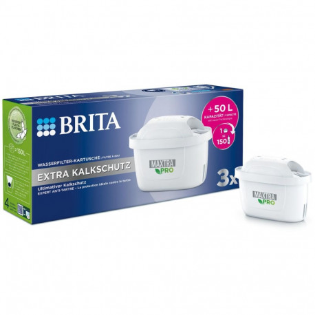 Brita filtripatruunid MAXTRA PRO lisa katlakivikaitse 3-pakk