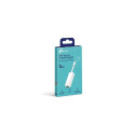 TP-Link Network Adapter Cable UE300C Type-C to Ethernet RJ45, 1000Mb/s, White EU
