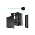 PC case AS-02B-OP Midi Tower black