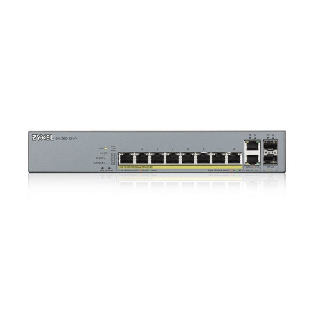 Product: Zyxel GS1350-12HP Smart Managed PoE Switch for Surveillance
Specif