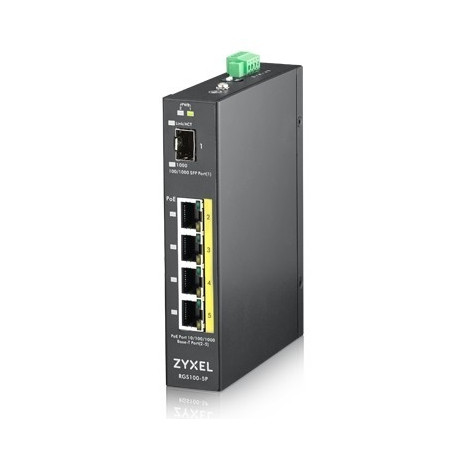 RGS100-5P Switch Unmanaged PoE SFP