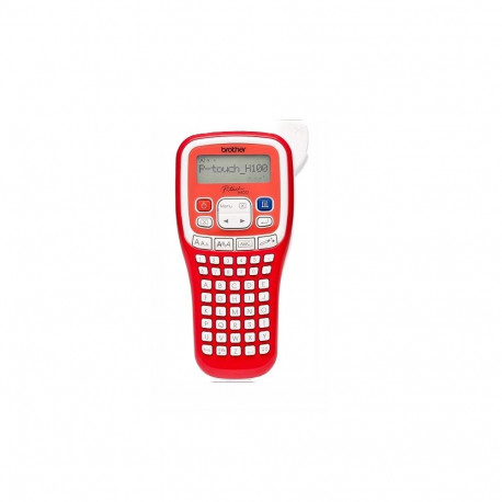 Brother PT-H100 sildiprinter, punane