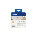 Brother DK-11201 aadressisildid termoprint must valgel 29 x 90 mm 4977766628112