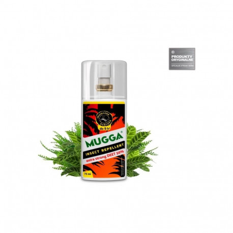 Mugga Spray Extra Strong 50% DEET 75ml