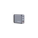 Verbatim GNC-100 GaN laadija 4-porti 100W USB A/C (EU/UK/US)