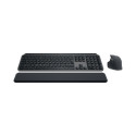 Logitech MX Keys S Combo - Keyboard, Palm Rest and Mouse set, Graphite