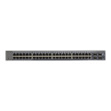 NETGEAR ProSafe 48-portine gigabit nutikas lüliti v5 2 pühendatud SFP ja 2 Combo SFP pordiga – rackm