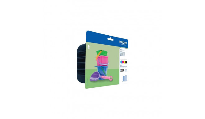 BROTHER LC-221BK + LC-221C + LC-221M + LC-221Y Ink cartridge Valuepack Blister