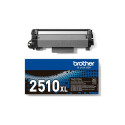 BROTHER TN2510XL must toonerikassett ISO tootlus kuni 3 000 lehekülge