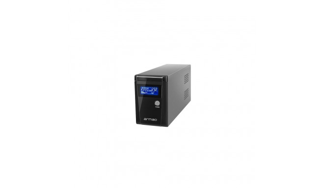 Armac O/850F/LCD line-interactive katkematu toiteallikas 0.85 kVA 450 W 2 AC väljundit