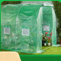 aiatunnel kasvuhoone 4,5x2x2m kile 9m² UV-4 premium