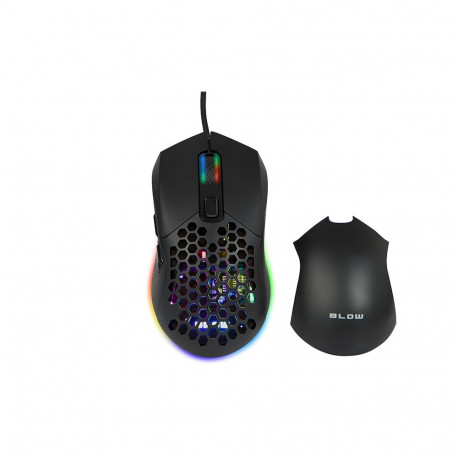 84-062# Mysz optyczna blow adrenaline replicant czarna przewodowa