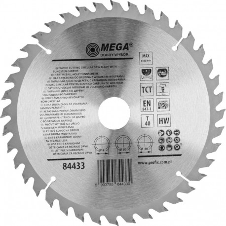 ketassaag puidule 210*40t*30/20/16mm