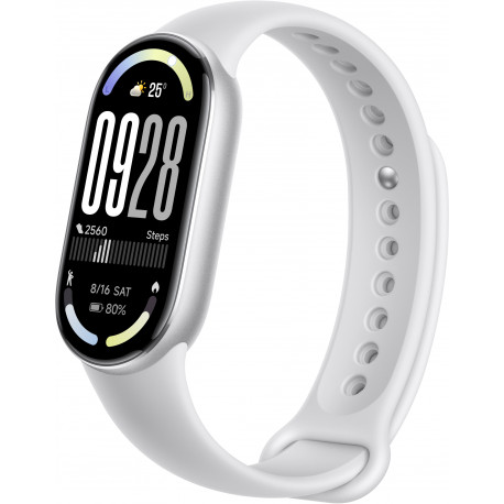 Xiaomi Smart Band 10, glacier silver