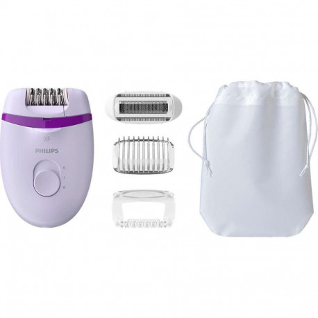 Philips Satinelle Essential BRE275/00 epilator Purple