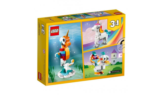 Constructor - Lego 31140 Magical Unicorn 145 Elements