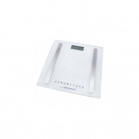 Personal Scale - Esperanza Ebs016w Square White Electronic Scale