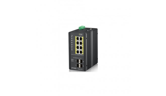 Zyxel RGS200-12P Managed L2 Gigabit Ethernet (10/100/1000) Power over Ethernet (PoE) Black