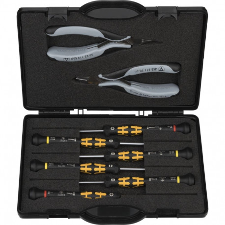 Knipex 00 20 18 ESD mechanics tool set 8 tools