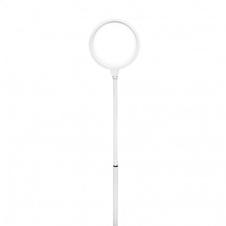 PLATINET 2IN1 DESK/FLOOR LAMP SCOPE 10W 87 LED 500 LM WITH ADAPTER WHITE [46027]