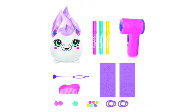 AIRBRUSH Hair´iffic õhupintsliga pehme loom Squish Pal