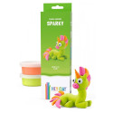 Masa plastyczna JEDNOROŻCE SPARKY 3PAK CEE