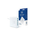 3MK HyperCharger 140W 3xUSB-C + 2xUSB GAN mains charger, PD+QC