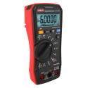 "didelio täpsusega digitaalne multimeeter AC/DC 600V; AC/DC 10A; 50kHz; 40MΩ; 1000uF; LoZ; LPF; NCV;