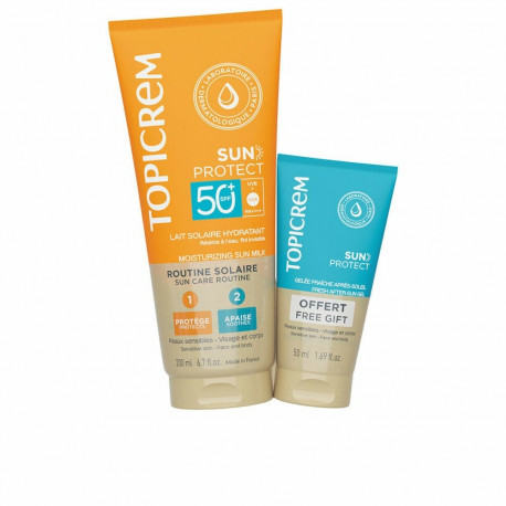 Päikesekaitse komplekt Topicrem SUN PROTECT Spf 50 Spf 50+ 2 Tükid, osad