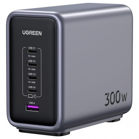 Ugreen Nexode 300W GaN seinalaadija