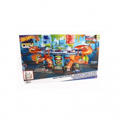 Hot Wheels City Mega Tower autopesula