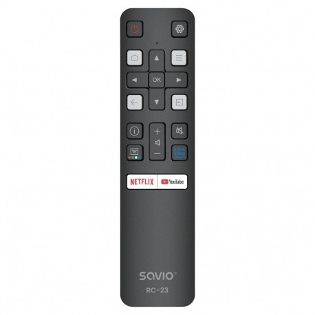 SAVIO RC-23 Universal / Replacement Remote Control for TCL TV