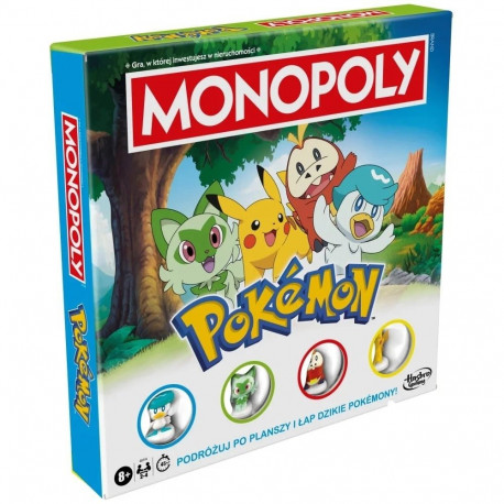 Hasbro Monopoly Pokémon Board Game (Polish Edition)
