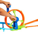 Hot Wheels Rapid Launch & Loop mängukomplekt 1:64 mõõtkavas survevalatud mänguautoga, avarii- ja raj