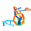 Hot Wheels Rapid Launch & Loop mängukomplekt 1:64 mõõtkavas survevalatud mänguautoga, avarii- ja raj