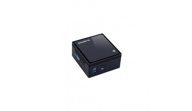 GIGABYTE GB-BACE-3160 PC/workstation barebone 0.69L sized PC Black J3160 1.6 GHz